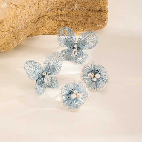 Blue Butterfly Studs, all styles