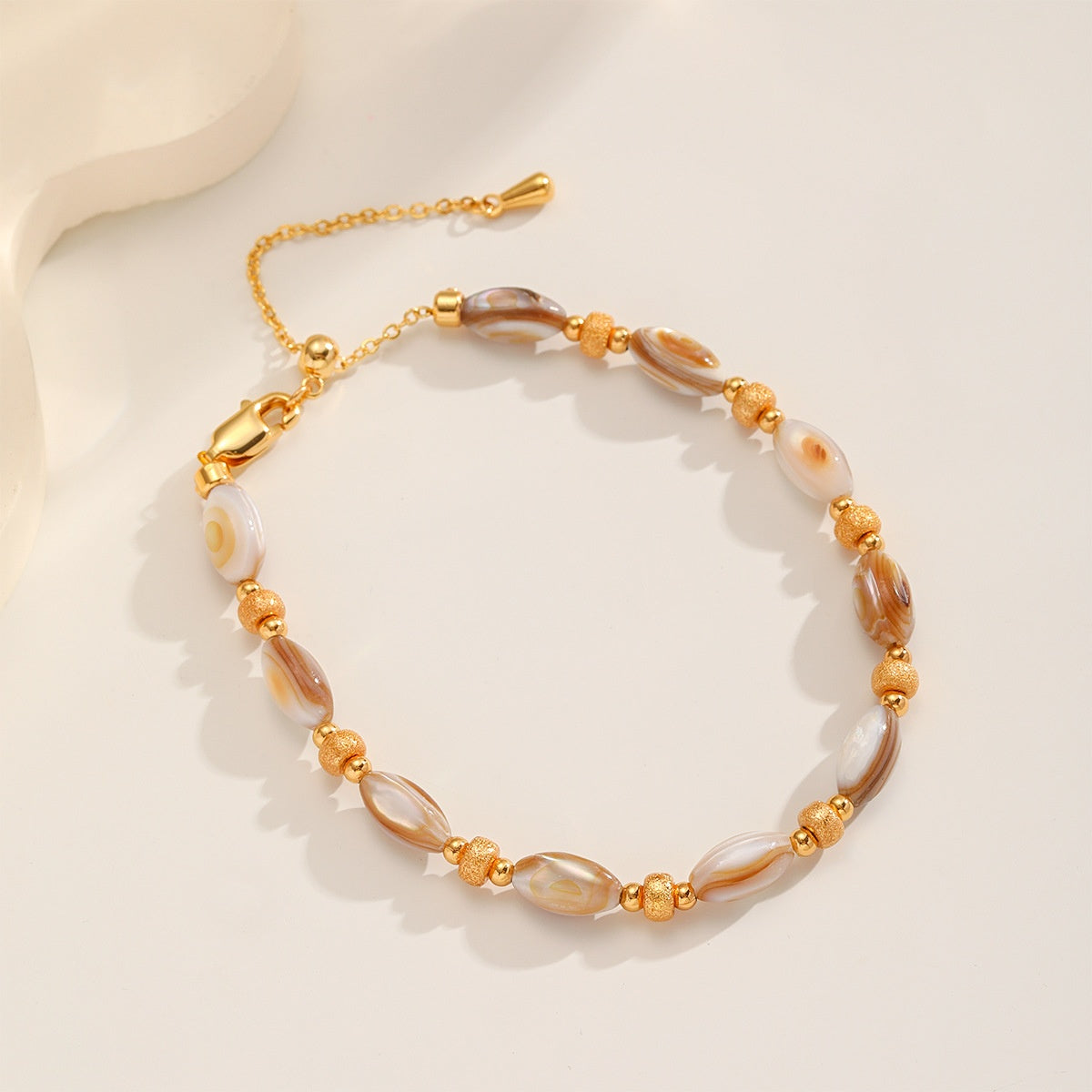 Cord & Shell Set — Bracelet