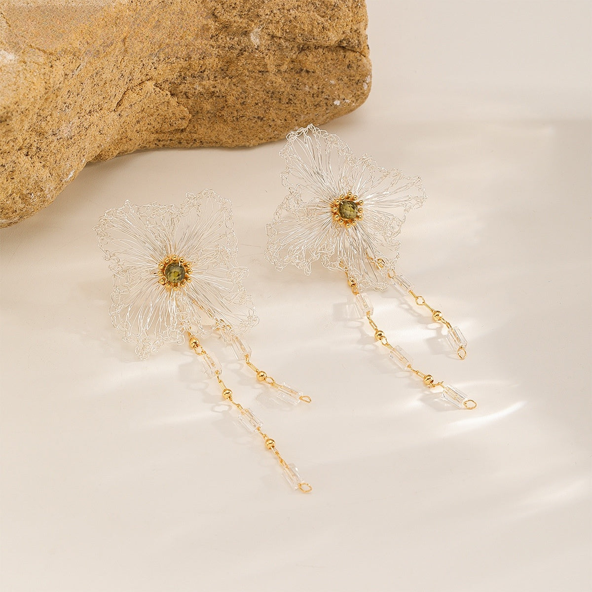 Flower Chain Earrings