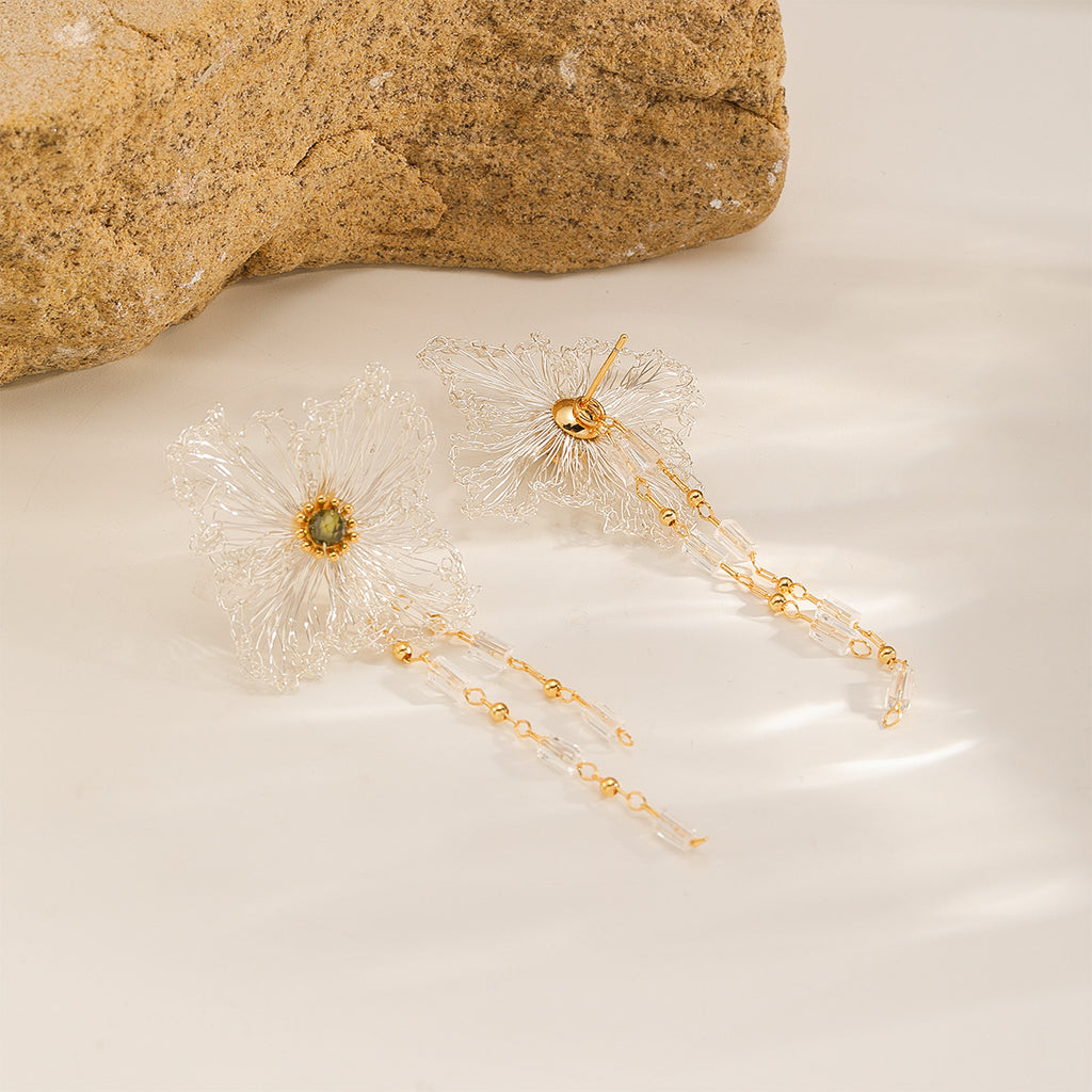 Flower Chain Earrings