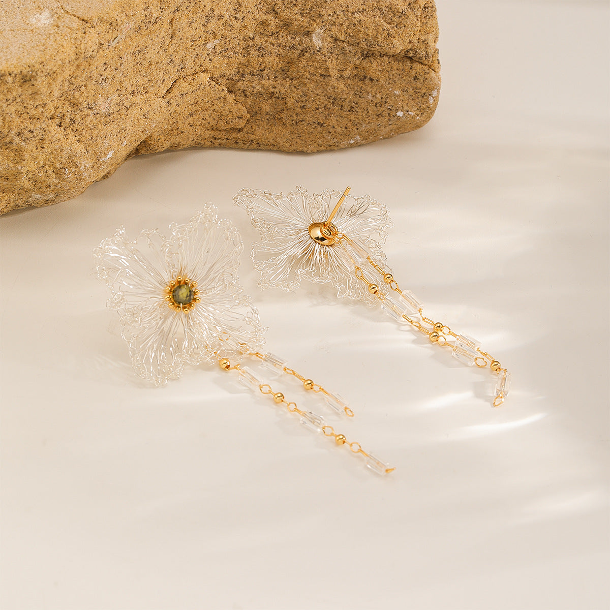 Flower Chain Earrings