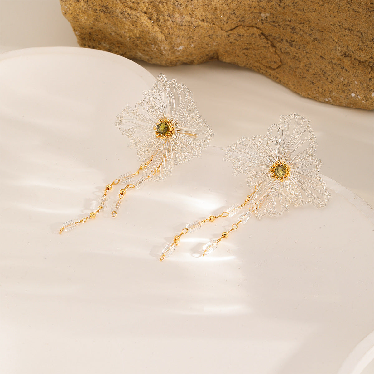 Flower Chain Earrings