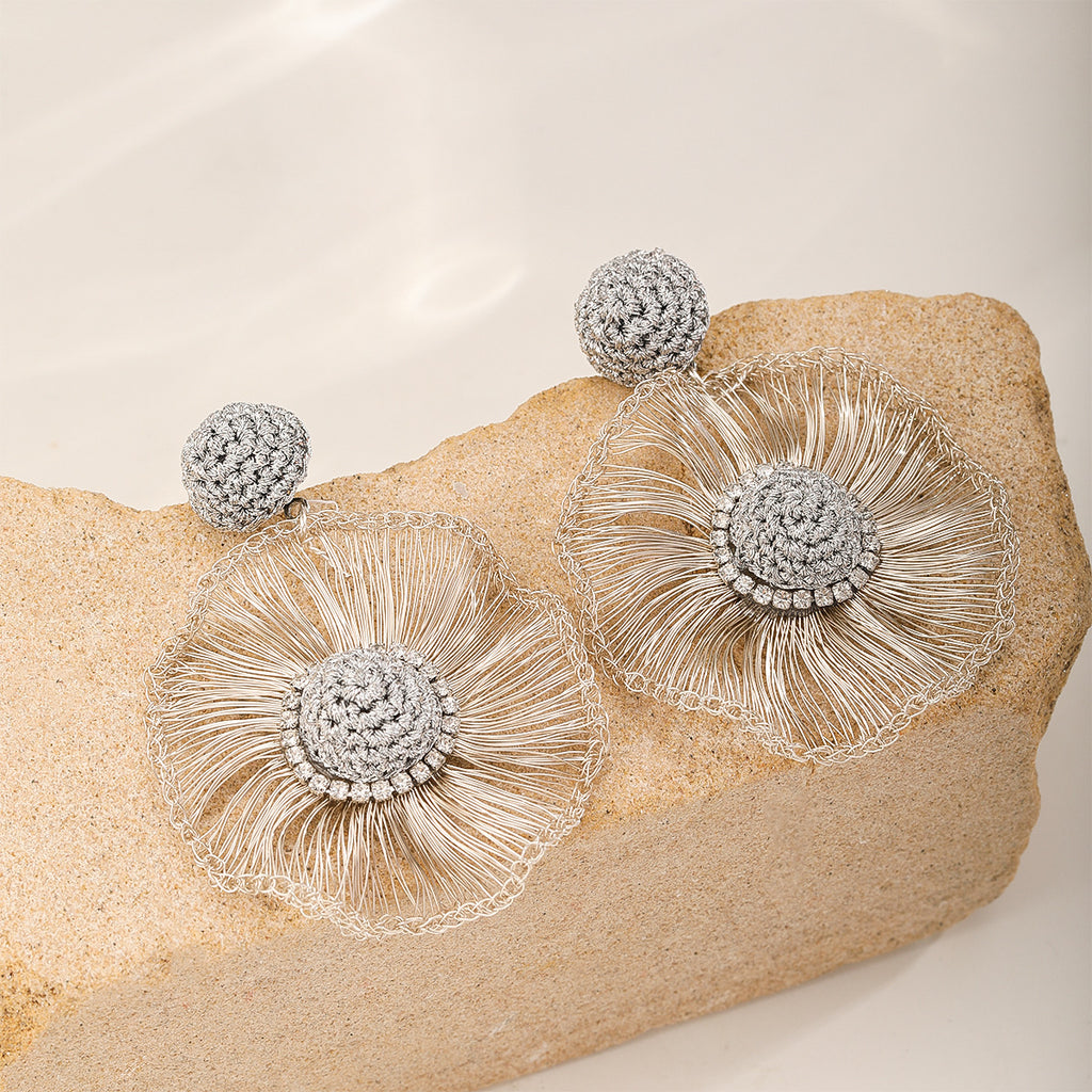 Full Bloom Drop Earrings