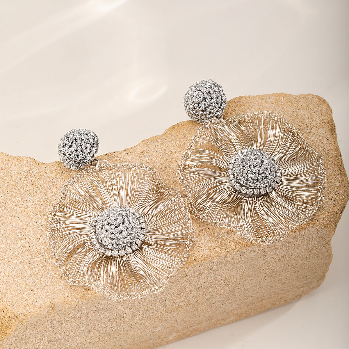Full Bloom Drop Earrings