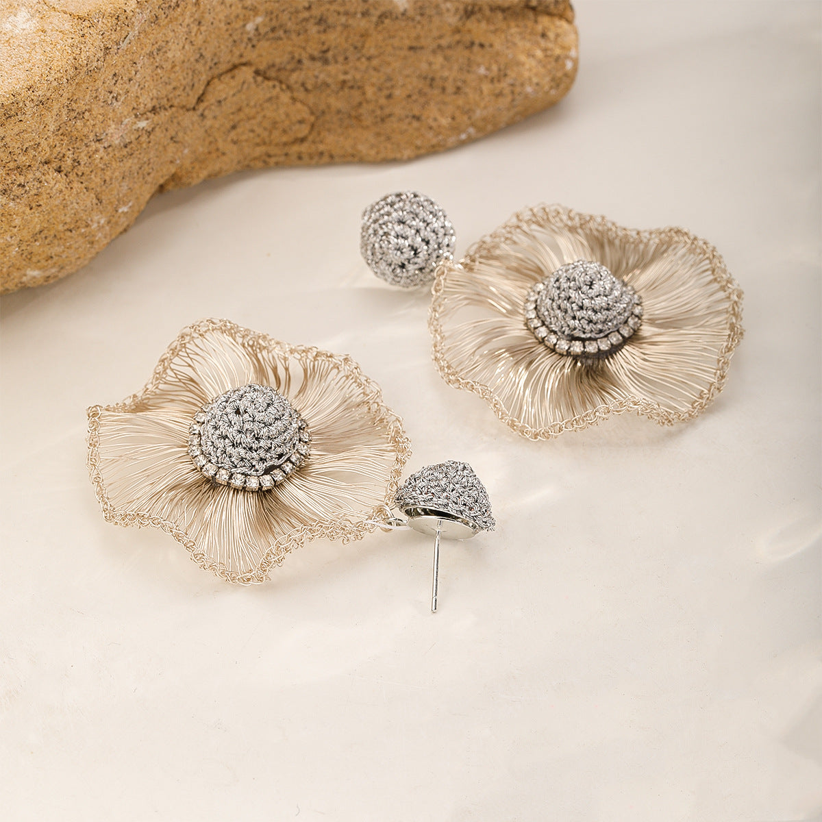Full Bloom Drop Earrings