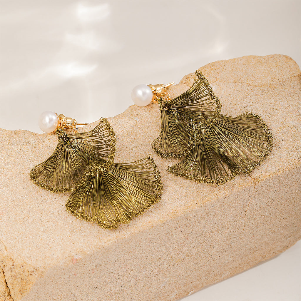 Ginkgo Earrings