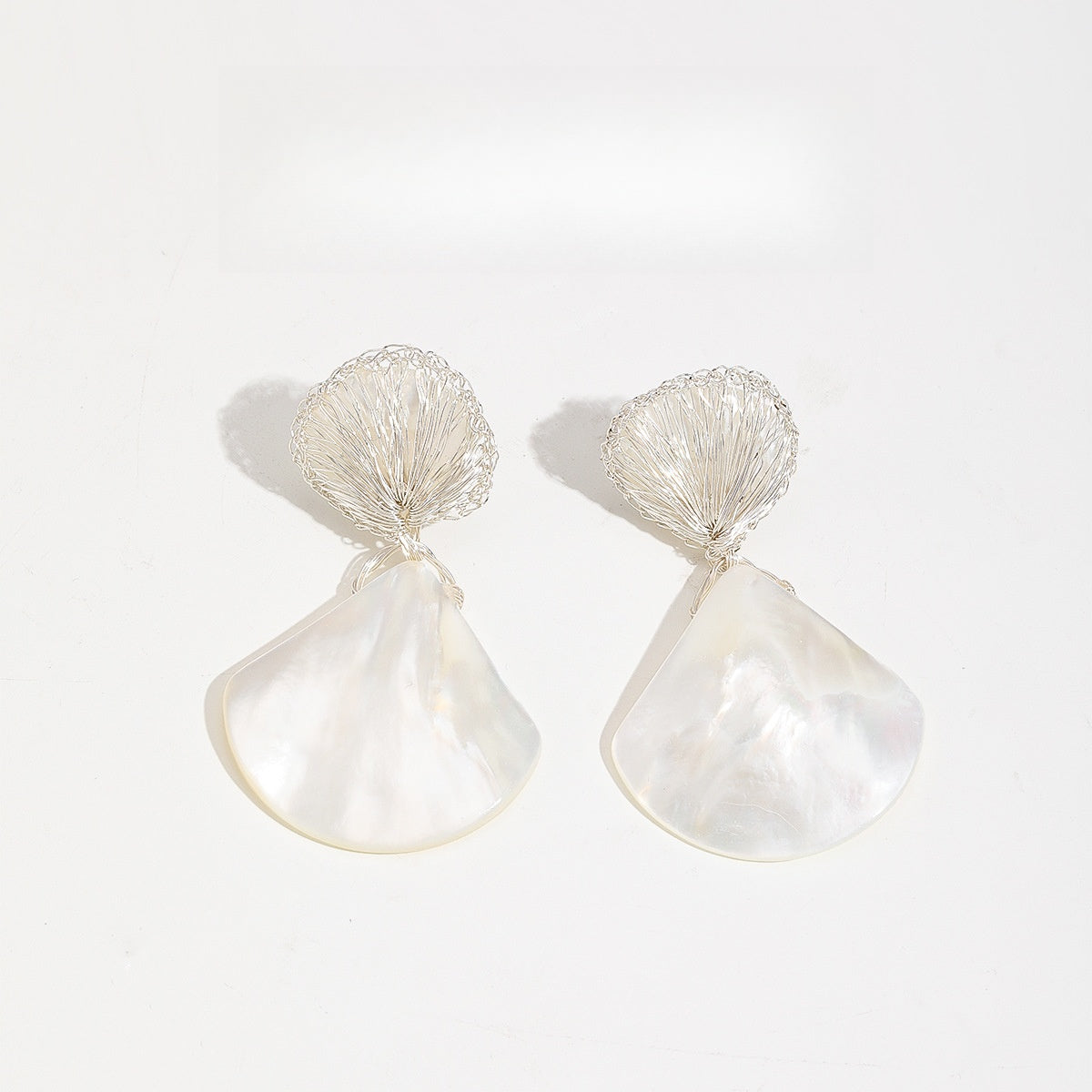 Mother-of-Pearl Drop Earrings
