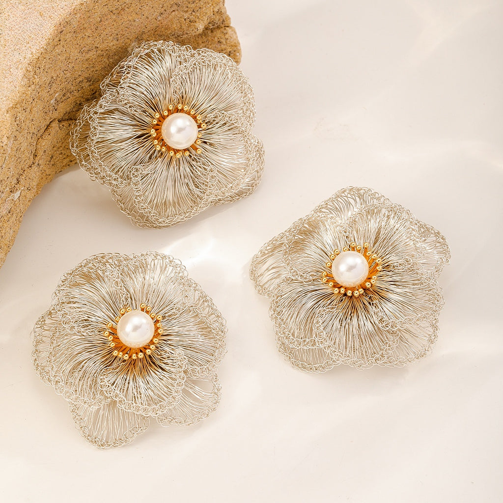 Pearl Blossom Brooch