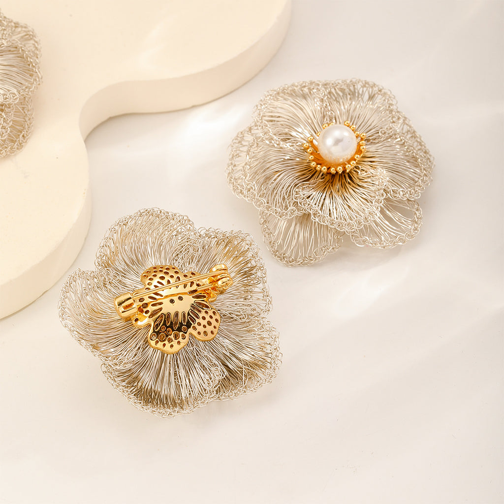 Pearl Blossom Brooch
