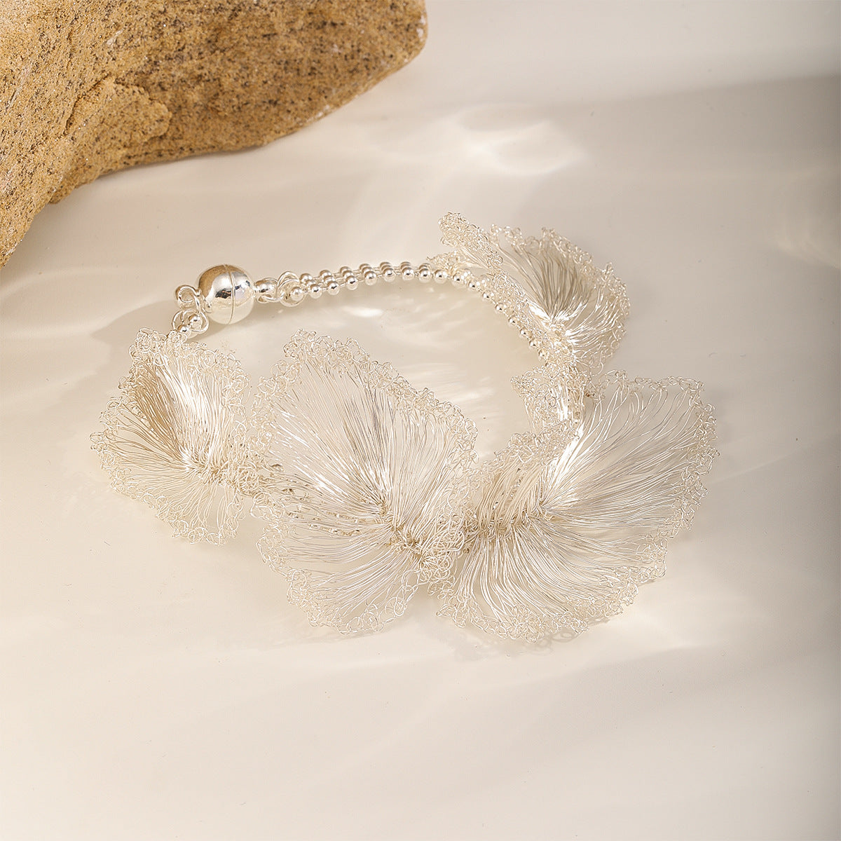 Silver Ruffle Set