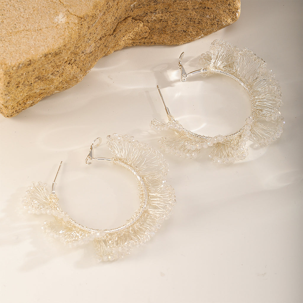 Silver Ruffle Set