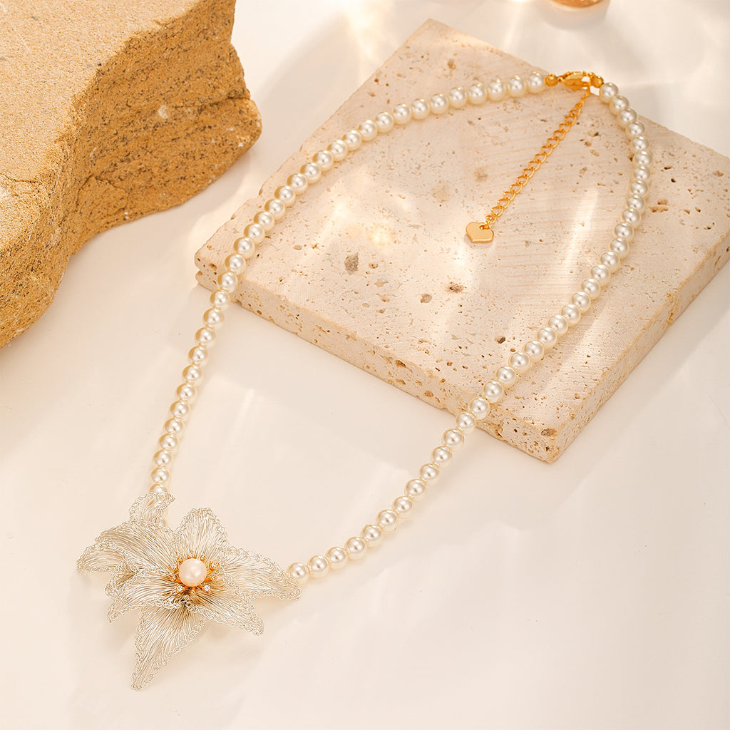 Silver Star Flower Set