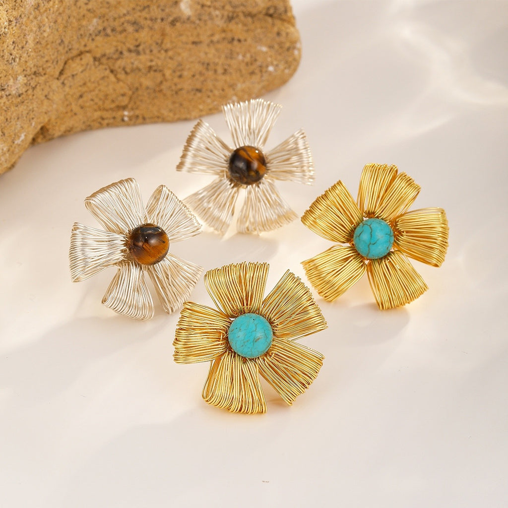 Sunflower Studs, all styles