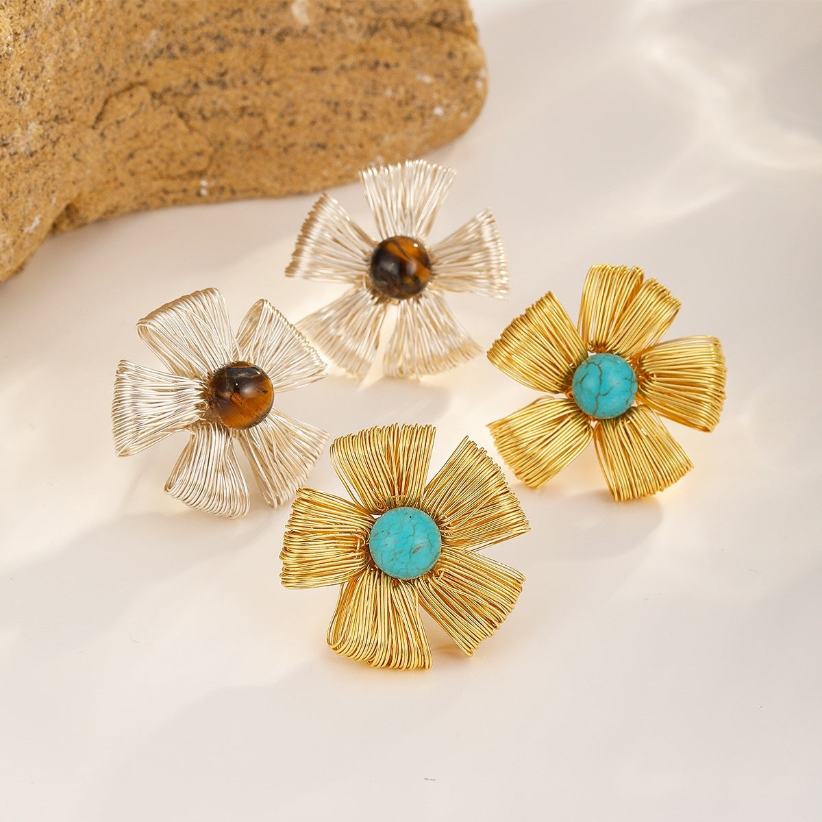 Sunflower Studs, all styles