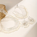 White Fringe Set